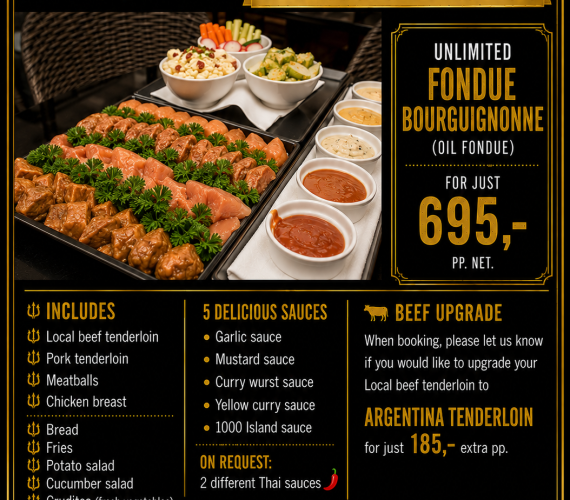 Fondue – 3, 4 July 2026